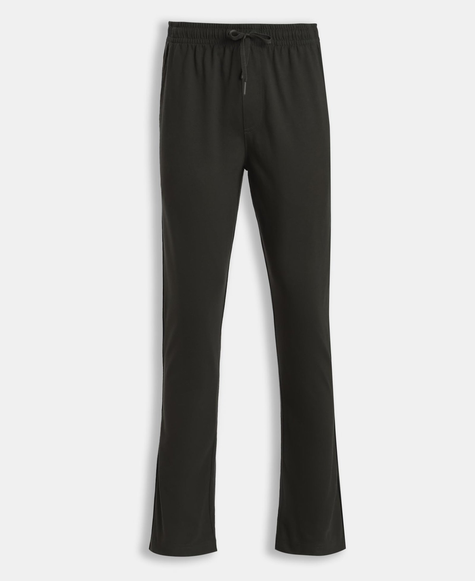 9500 Men's Super Combed Cotton Rich Regular Fit Trackpant with Side Pockets_Olive_L - Image 7