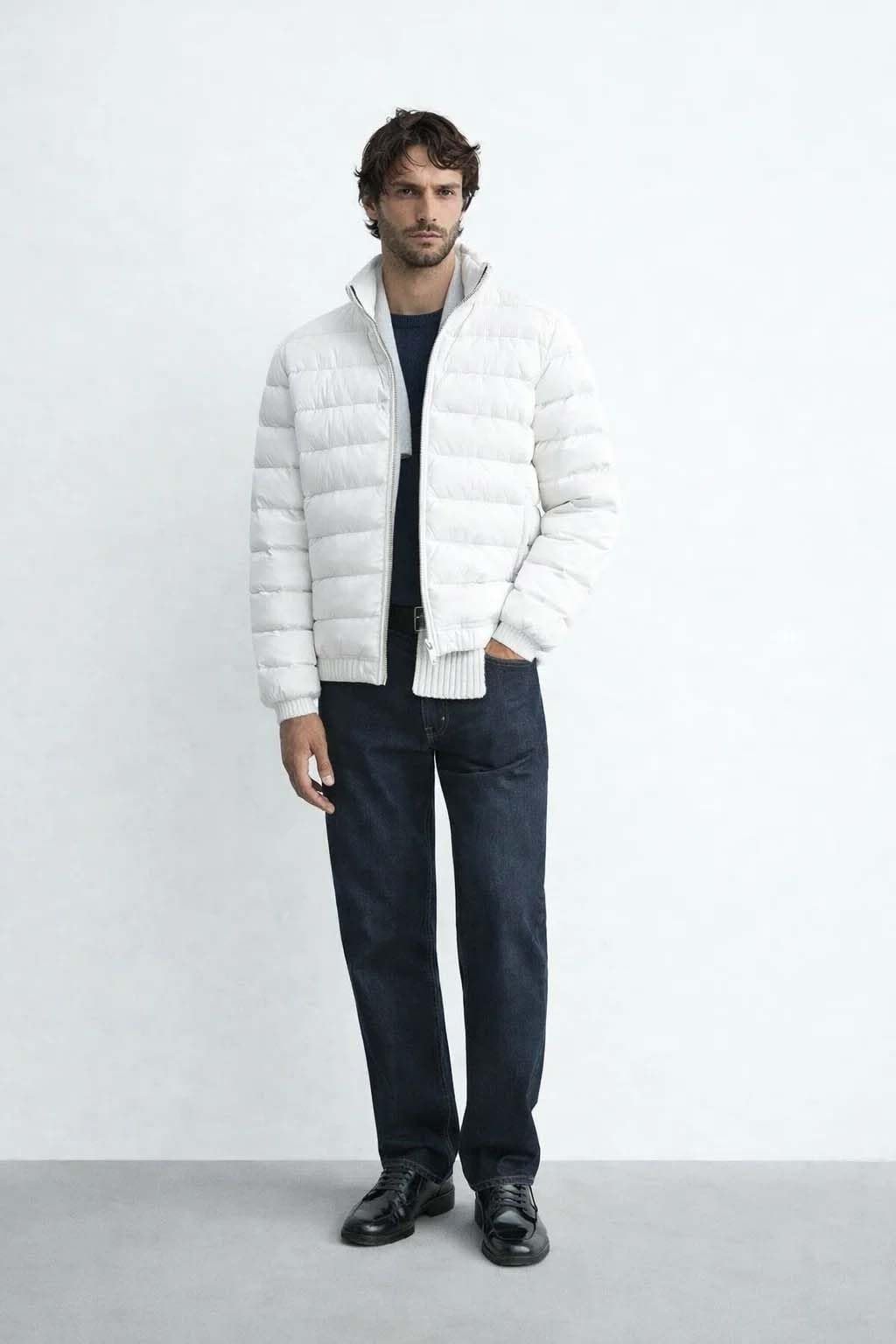 Men’s Insulated Zip-Front Puffer Jacket-KTTMENSPUFFERJACKET55L - Image 3
