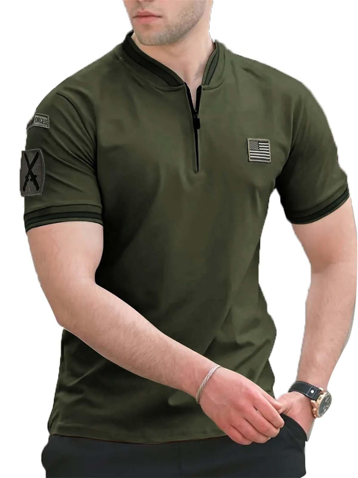 Men Cotton Regular Fit T-Shirt || T-Shirt || Polo T Shirt || (POLO-52-Olivegreen)