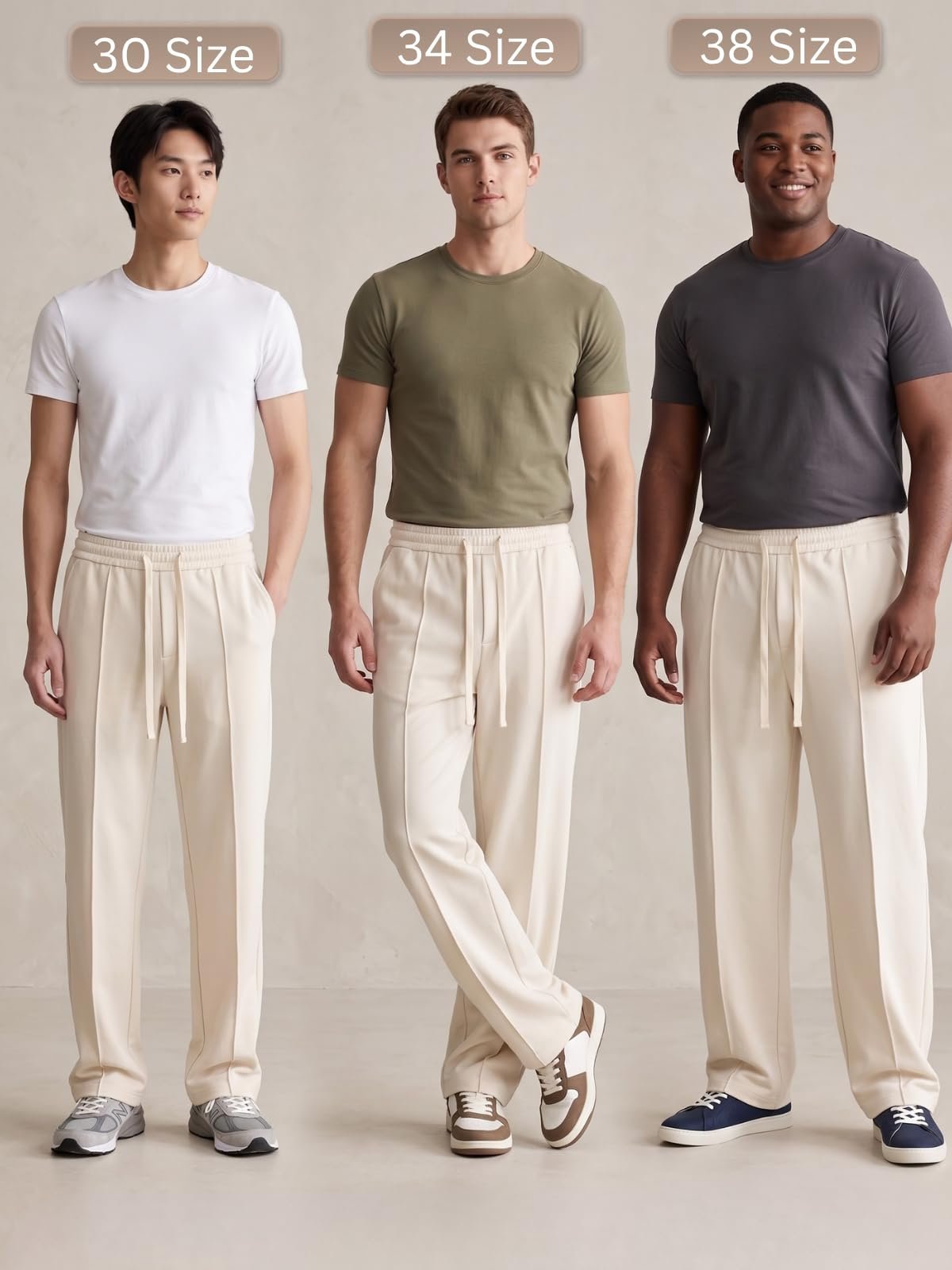 Men's Lycra Cargo Track Pants – Loose Fit Joggers for Men | Korean Style Travel & Lounge Wear with Pockets - Image 3